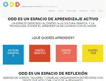 Tablet Screenshot of oddcg.com